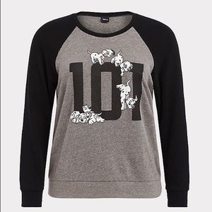 Torrid Disney 101 Dalmatians sweatshirt